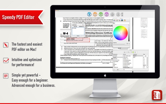 Speedy PDF Editor - Easy Form Filler