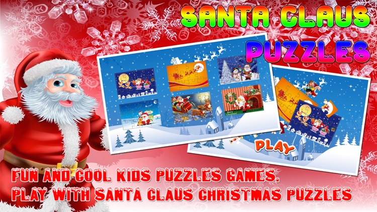 Santa Claus Christmas Jigsaw Puzzles for Toddlers