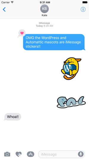 WordPress World (Stickers)