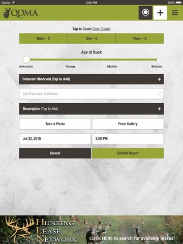 QDMA Deer Tracker - Deer Hunting screenshot 2