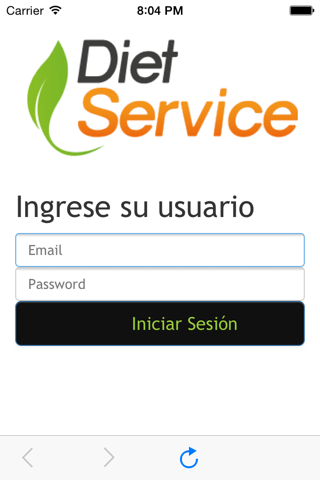 Diet Service screenshot 2