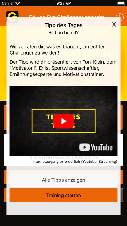 Fit und Fun Challenger gesucht screenshot-3