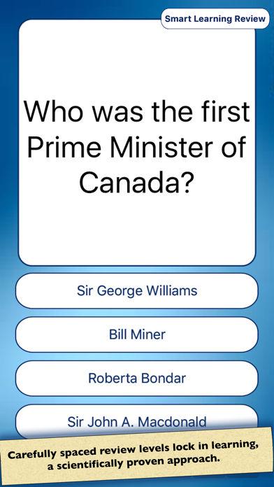 How to cancel & delete Canadian History Homeschooling Quiz For Children from iphone & ipad 4