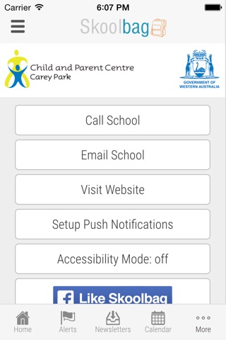 Child and Parent Centre Carey Park - Skoolbag screenshot 4