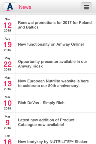 Amway Europe and Russia screenshot 4