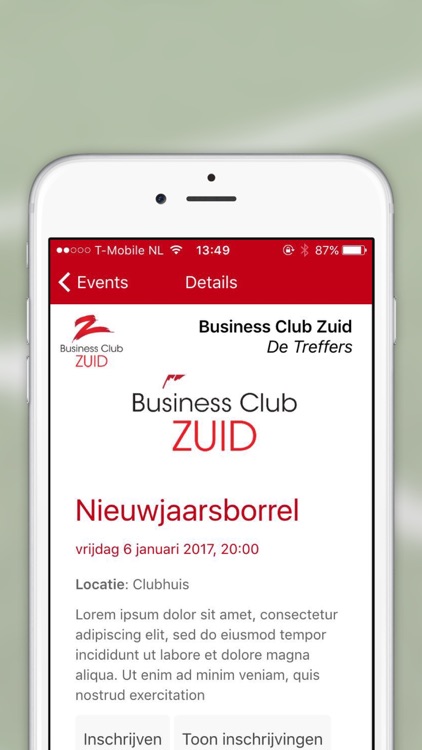 Business Club Zuid