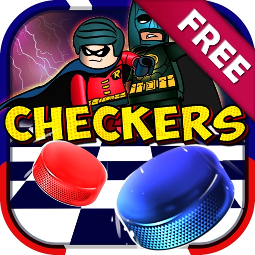 Checkers Boards Character "for Lego Super Heroes " iOS App