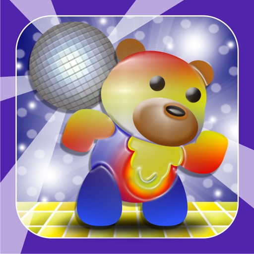 Gummy Bear Bots Mania - A FREE Teddy Disco Lights Game icon