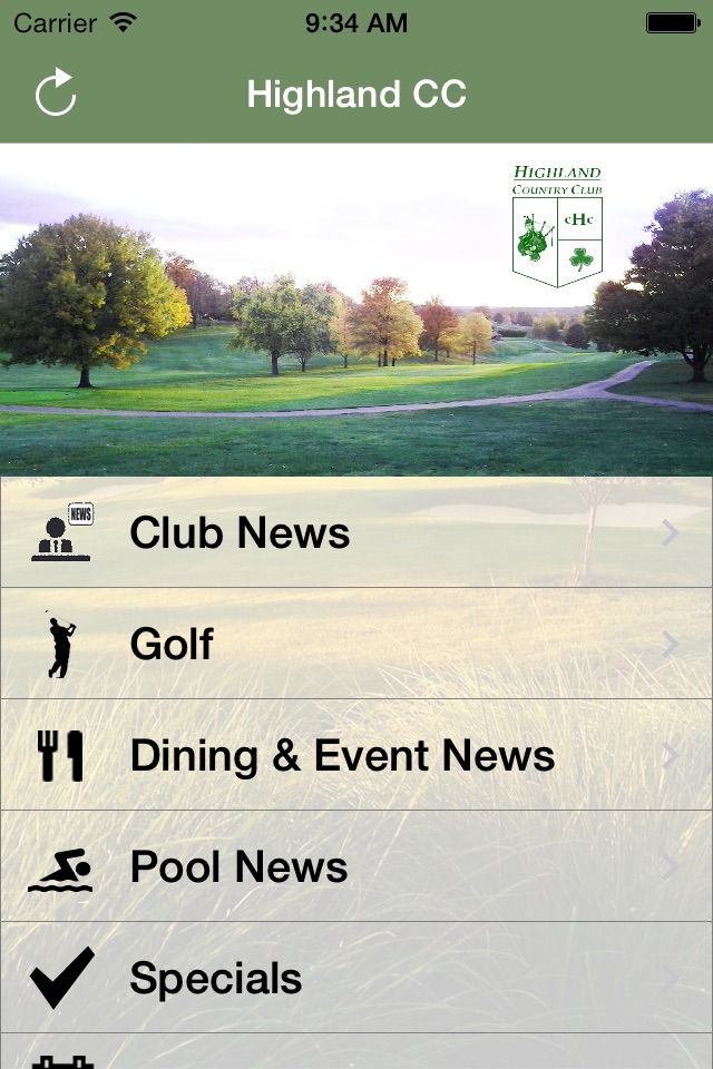 Highland Country Club screenshot 2