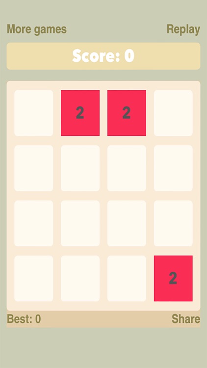 2048 Game - Endless Mode