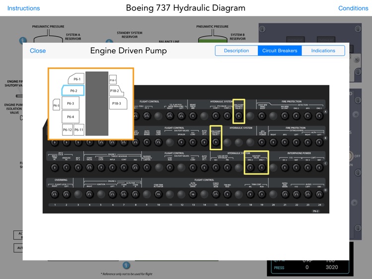 Boeing 737 NG Hydraulic System screenshot-3