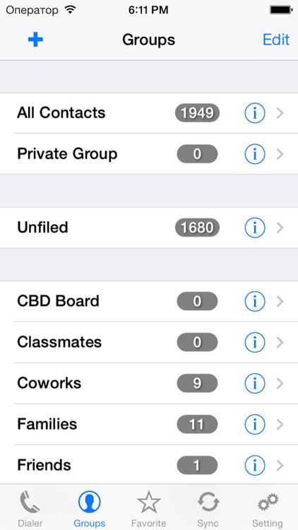 iContactsPro+ - Advanced Contact & Group Manager screenshot-3