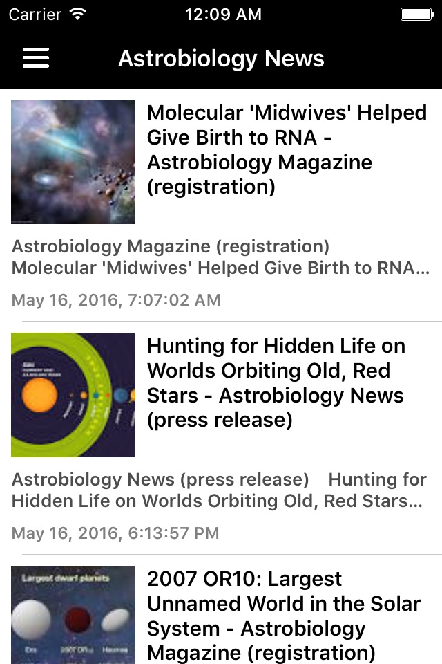 Astronomy & Space News screenshot 2