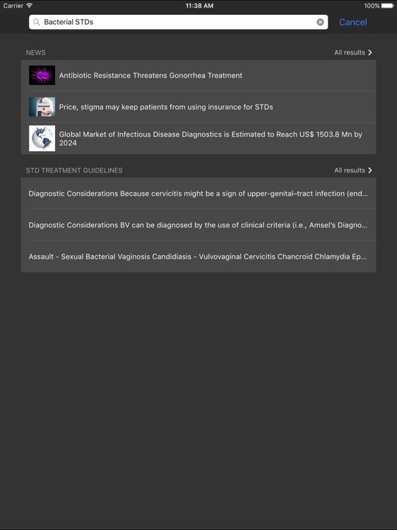 STD Clinical Toolbox for iPad screenshot-4