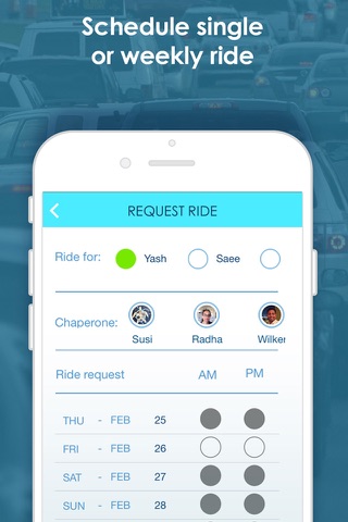 Chaperone > Carpool for Kids screenshot 3