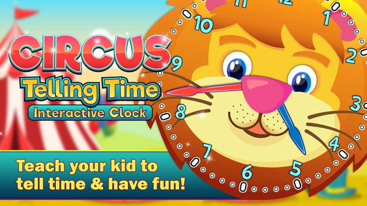 Interactive Clock Telling Time to Read Clocks