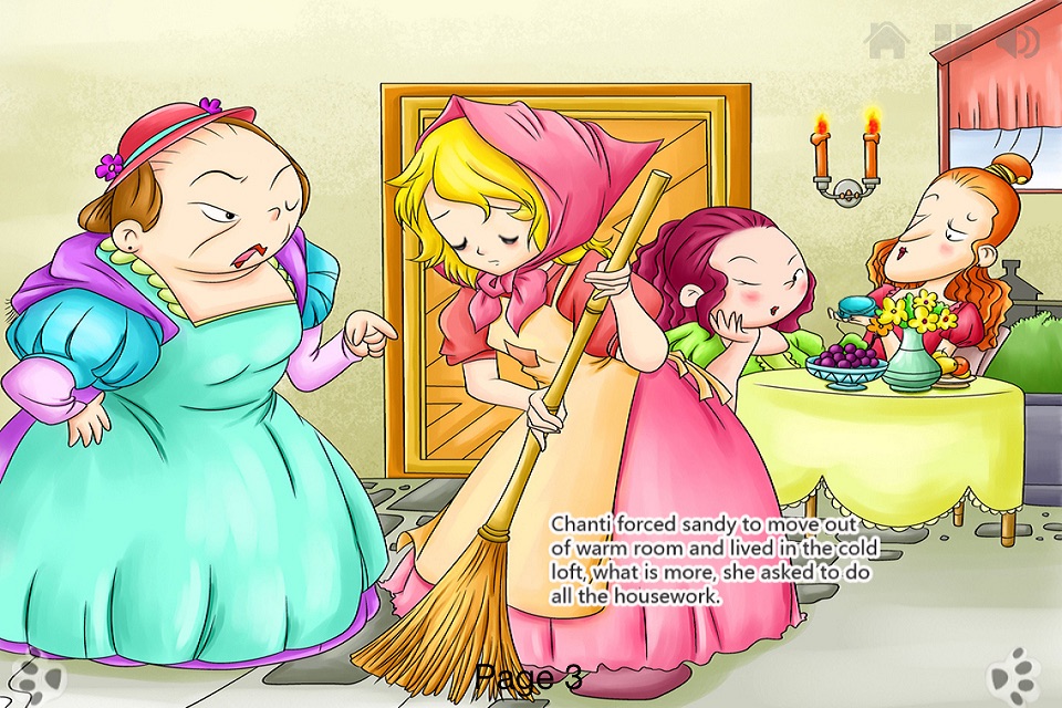 Cinderella - Interactive Book by iBigToy screenshot 2