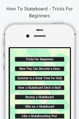 How To Skateboard - Tricks For Beginners screenshot 3