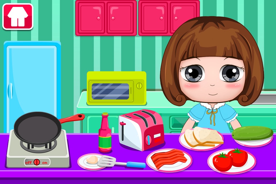 Belle prepare school days (happy box) girls game screenshot 3
