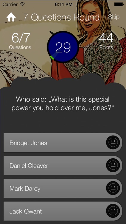 Movie Love Quiz 2016: Bridget Jones Edition App screenshot-3