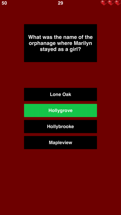 How to cancel & delete Trivia for Marilyn Monroe - American Actress Quiz from iphone & ipad 3