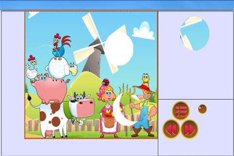 Kids Puzzle Farms screenshot 3
