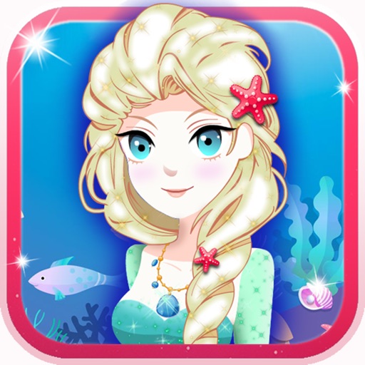 Little Mermaid Princess Dress-Up Games For Girls Icon