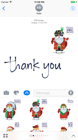 Santa Claus Around The World - Christmas Sticker(圖1)-速報App