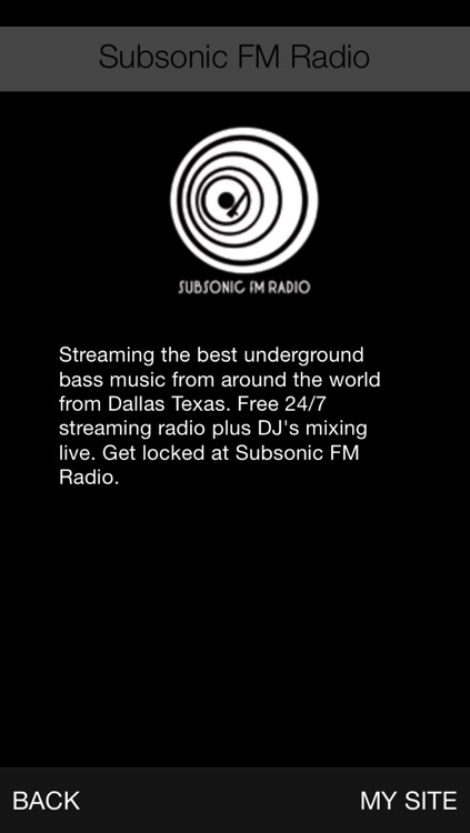 Subsonic FM Radio