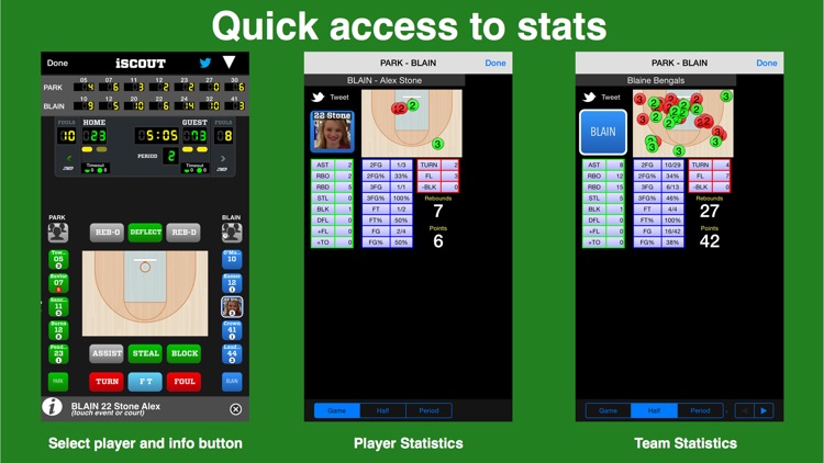 iScout Basketball Pro - Stats and Scoring screenshot-4