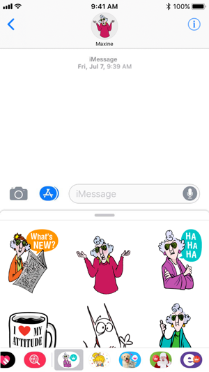 Maxine Stickers