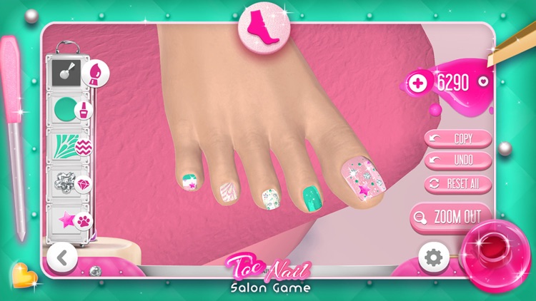 Toe Nail Salon Game for Fashion Girls: Foot Nail Makeover and Pedicure Designs screenshot-3