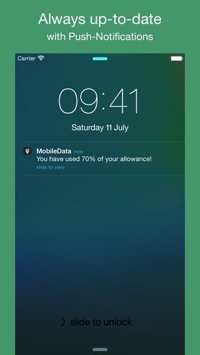 MobileData - Mobile data usage Screenshots