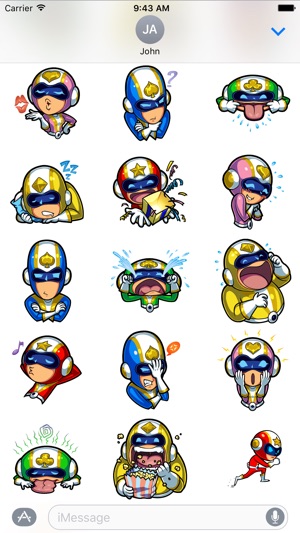 Run Run Super V Stickers(圖2)-速報App