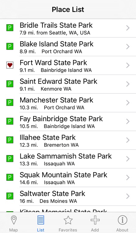 State Parks Locator