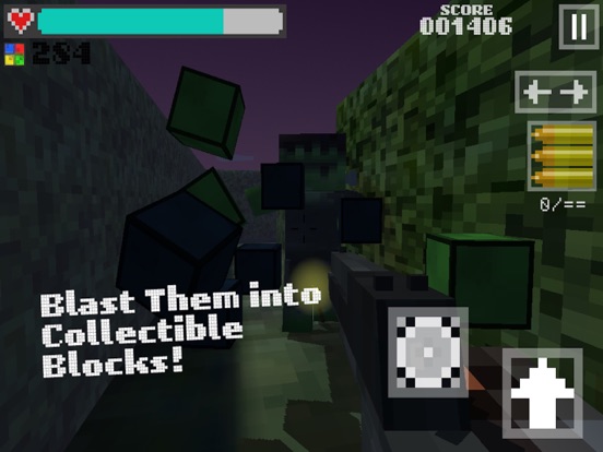 Скачать игру Block Gun 3D: Haunted Hollow