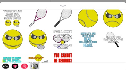 C'mon!!! Tennis Stickers screenshot 4