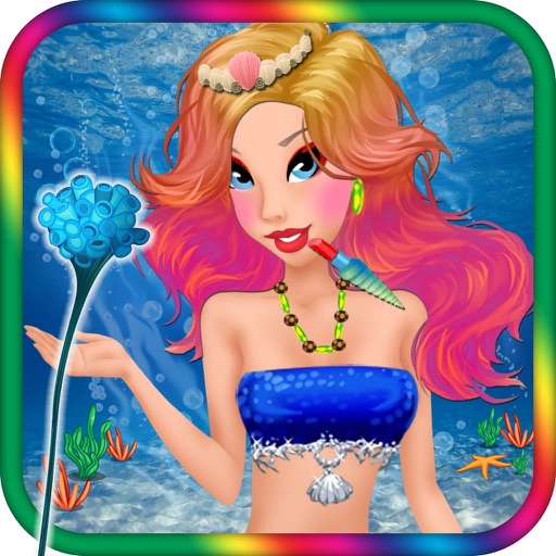 Mermaid Princess Makeover Salon Icon