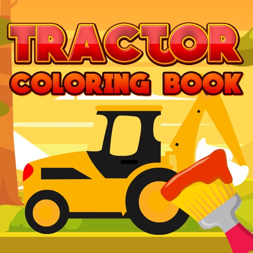 Tractor Coloring Kids Game iOS App