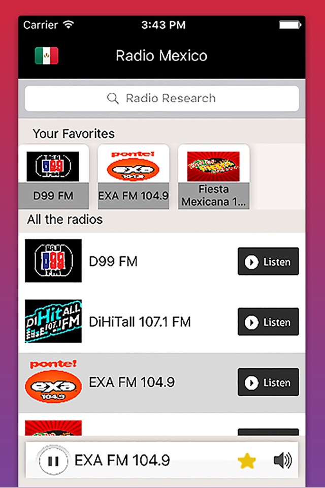 Radio México - Las radios MX screenshot 3