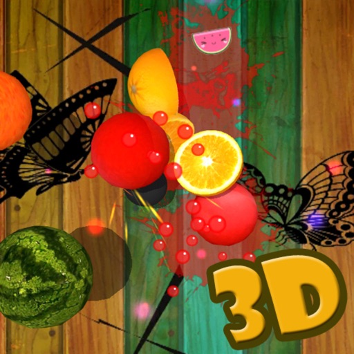 Fruity Cutting Bomb 3D Icon