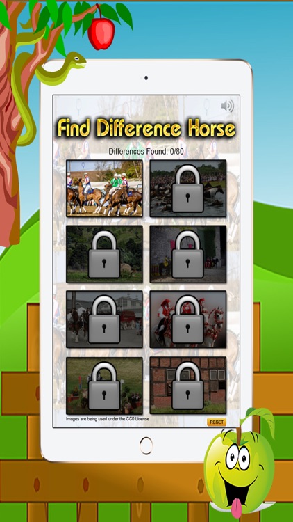 Spot the difference 10 - Find differences Horse