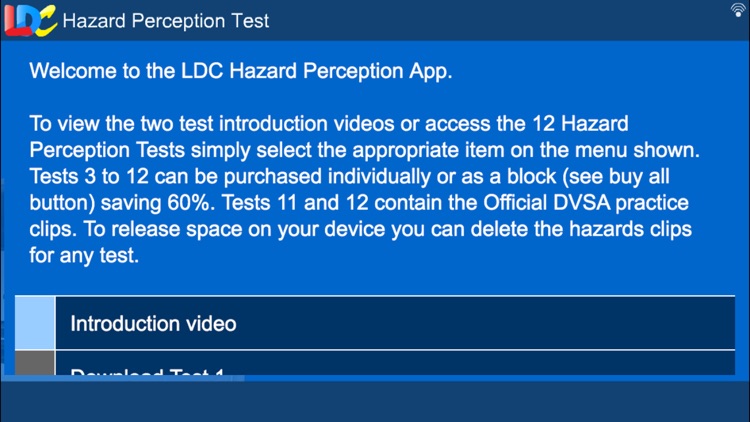 LDC Hazard Perception Test