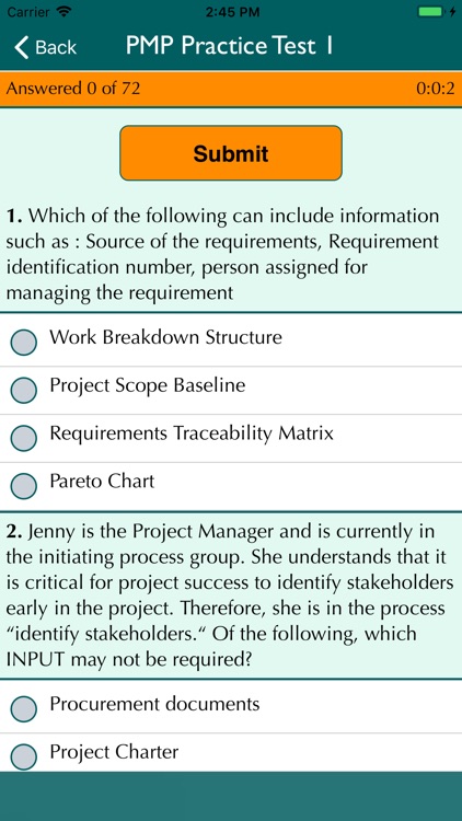 PMP and CAPM Practice tests