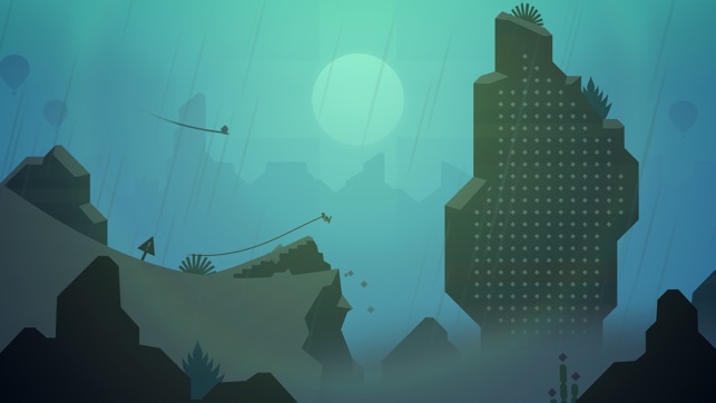 Frame from Alto’s Odyssey