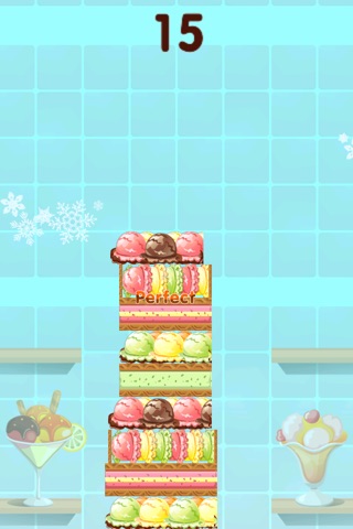 Ice Cream Stack - Tasty Sundae Summer Dessert Maker screenshot 2