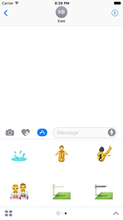 Diving Sticker - Sports Emoji