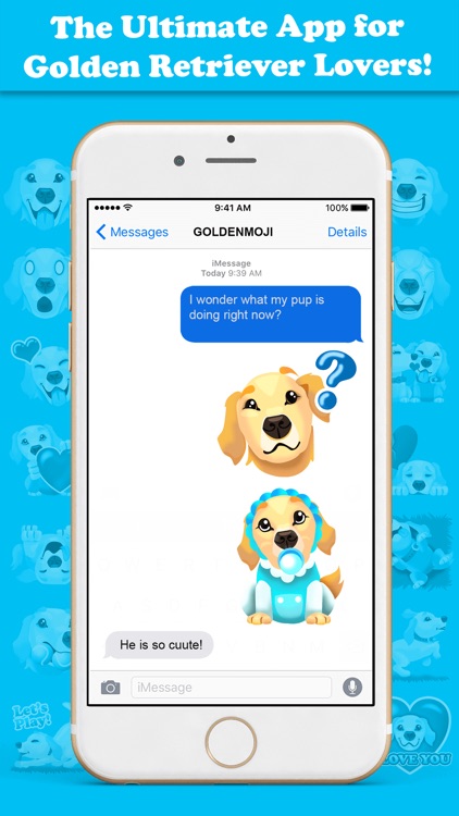 GoldenMoji - Golden Retriever Emojis
