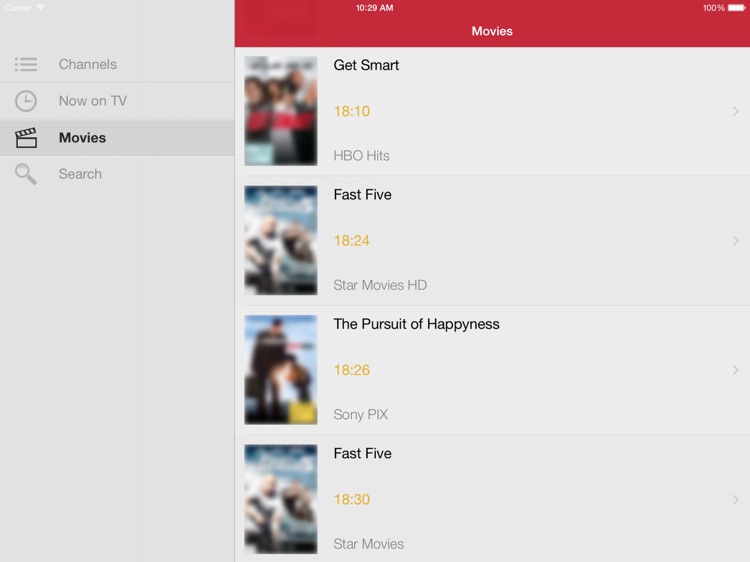 Indian Television Guide for iPad Free