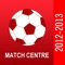 "English Football 2012-2013 - Match Centre" - The application of the English Football Premier League, Season 2012-2013 with Video of Goals and Video of Reviews